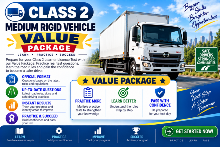Class 2 | Medium Rigid Vehicle Learner Test | Value | 10 Tests